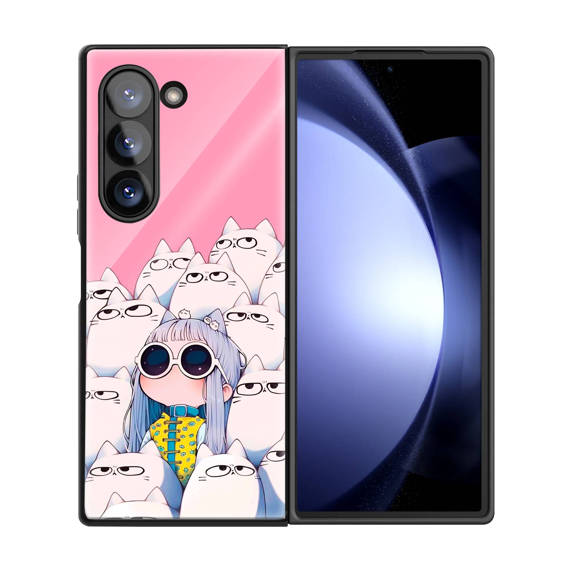 I'm Somthing Samsung Z Fold Glass Case image 2