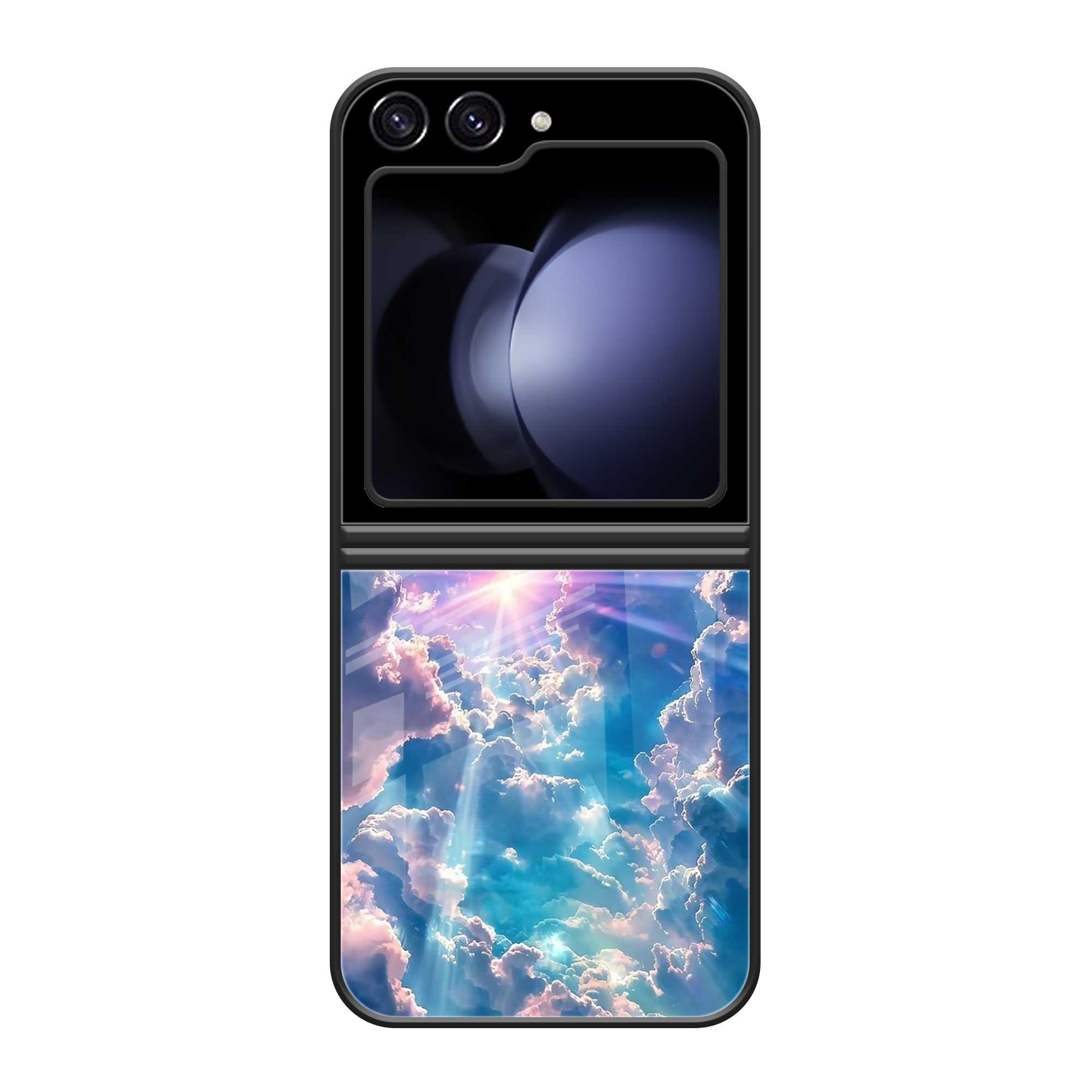 Beautiful Sky Samsung  Z Flip 5 Glass Case image 0