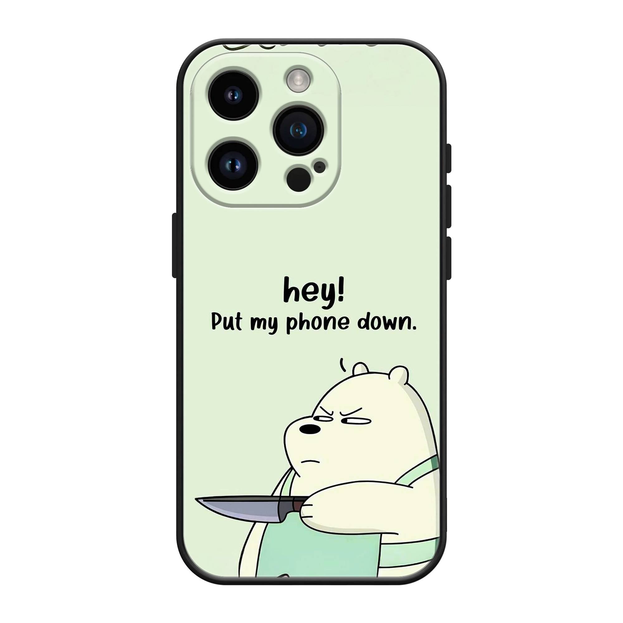Hey Bear Silicone Case image 0