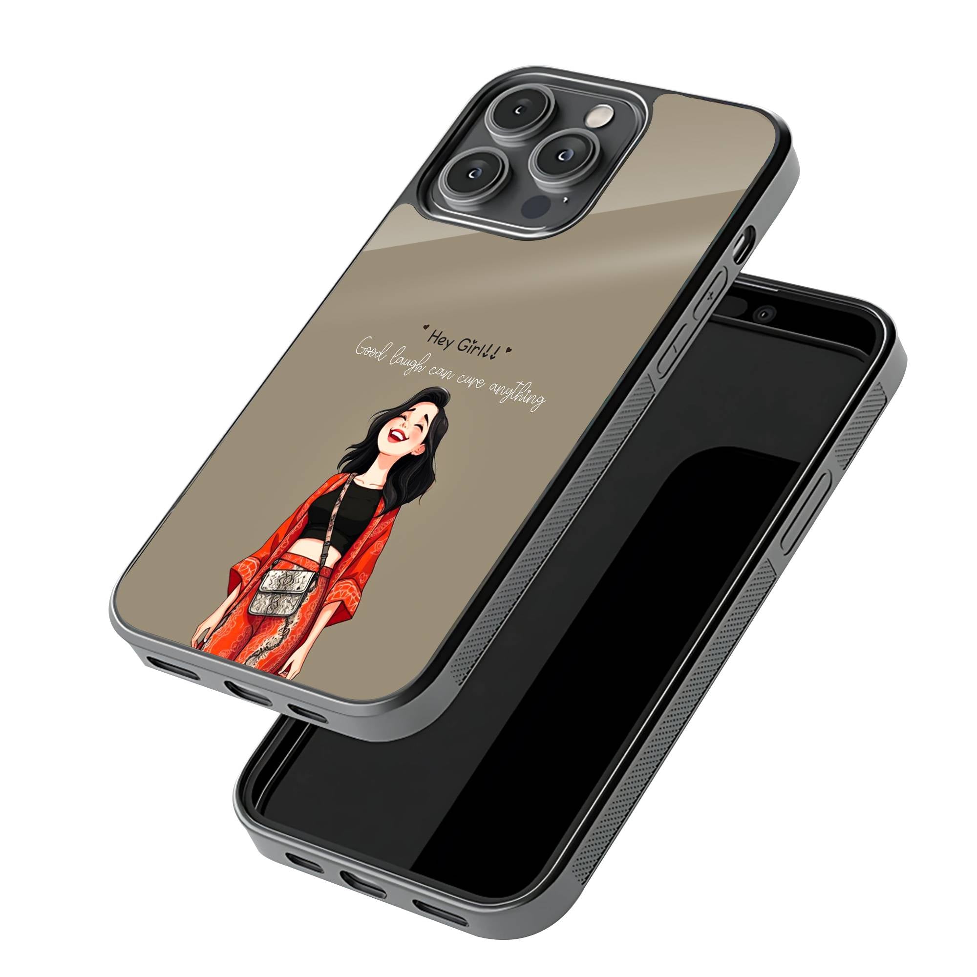 Hey Girl Glass Case image 2