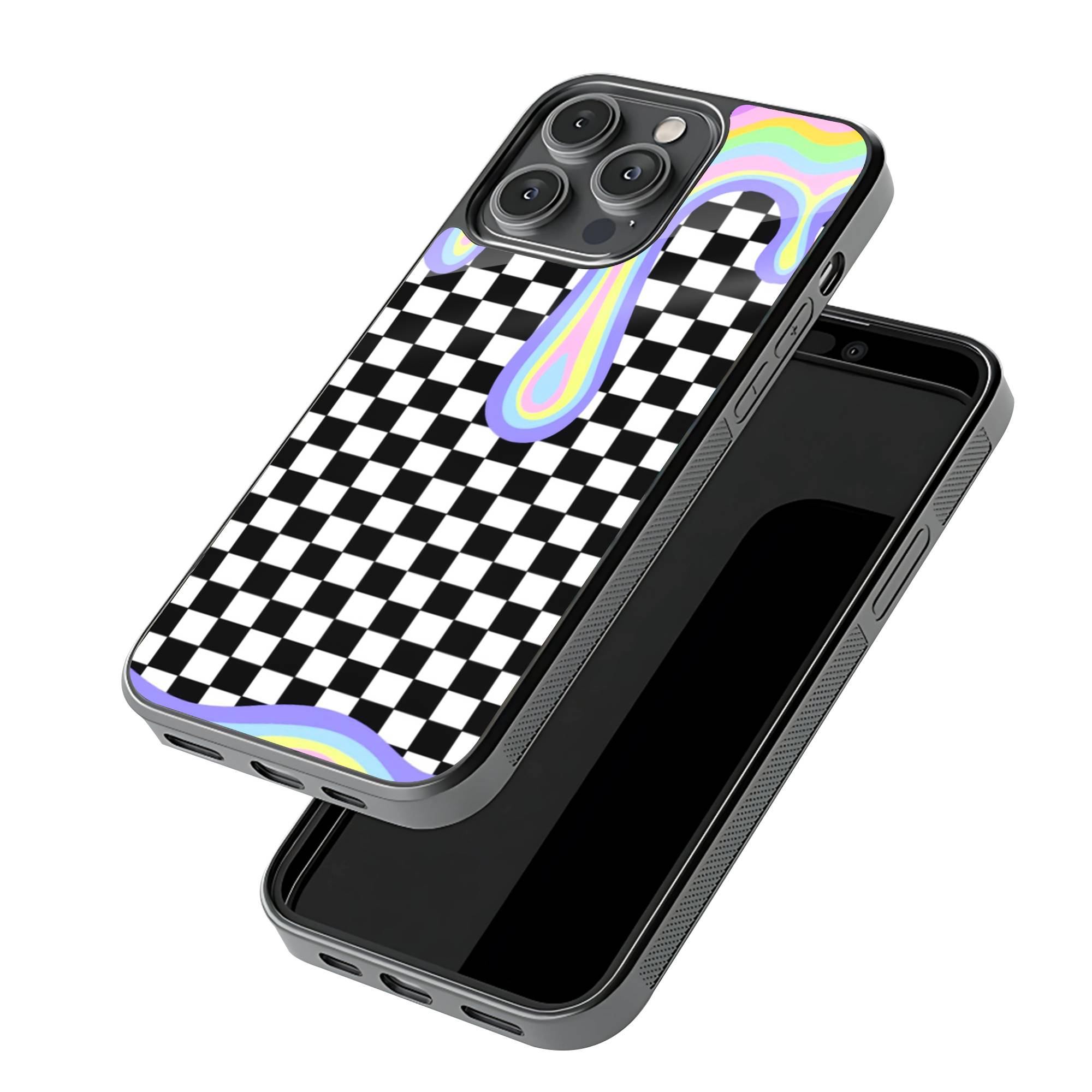 Vibrant Drip Glass Case image 2