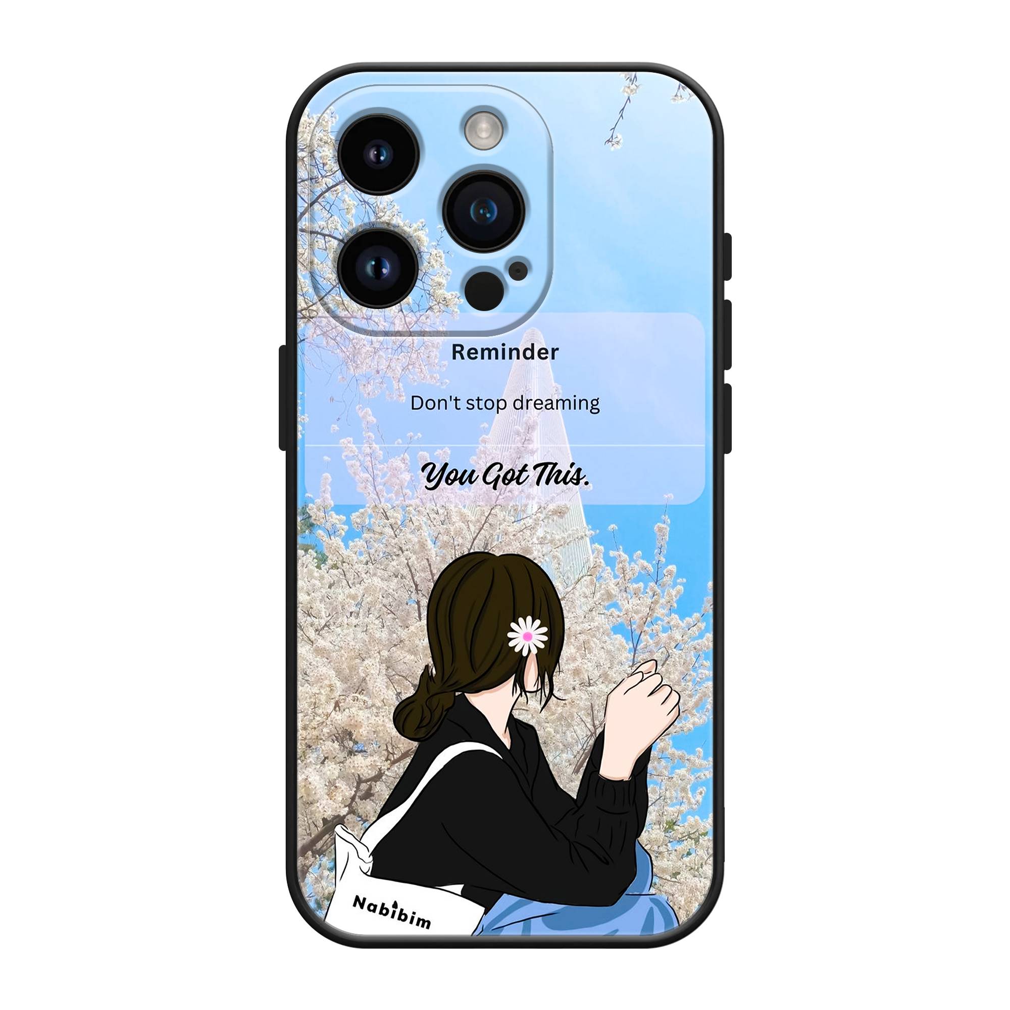 Don't Stop Dreaming Silicone Case image 0