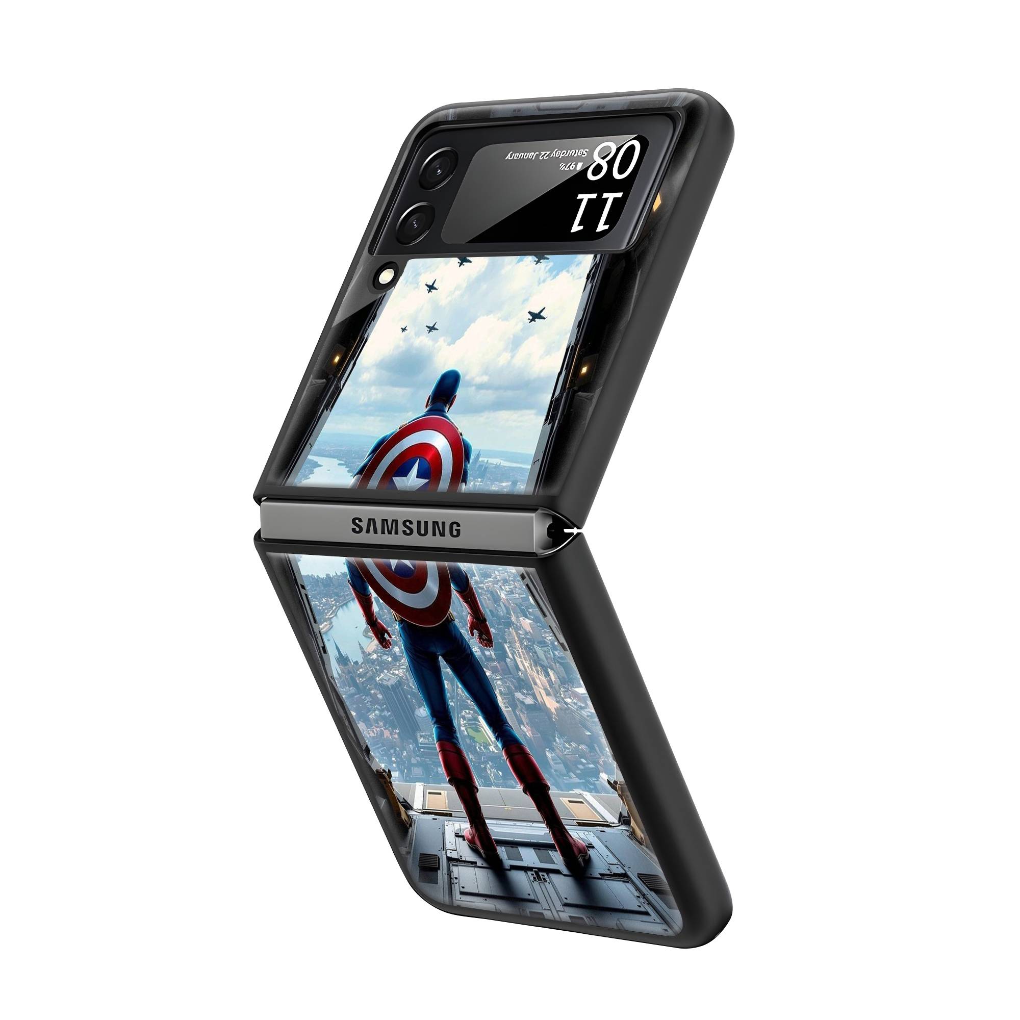 Shield City Samsung Z Flip Glass Case image 1