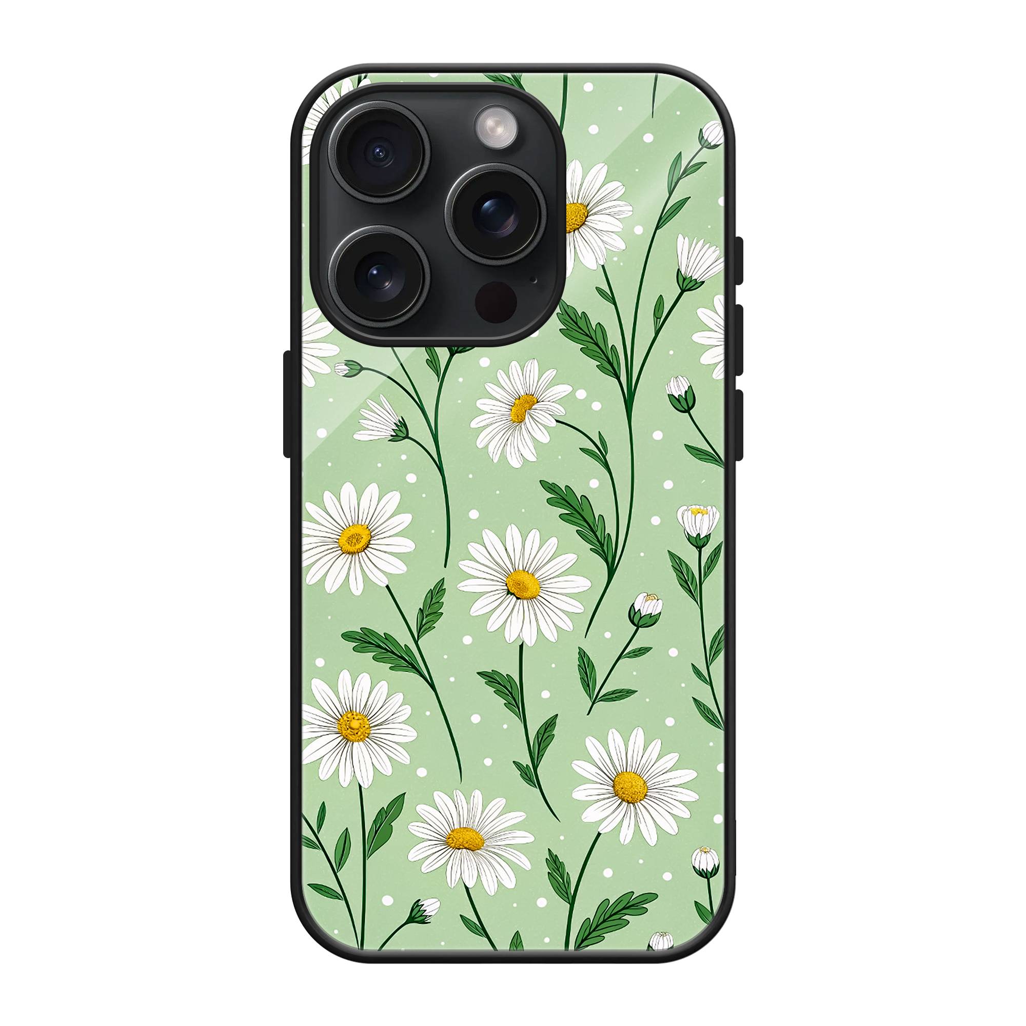 Daisy Field Glass Case image 0