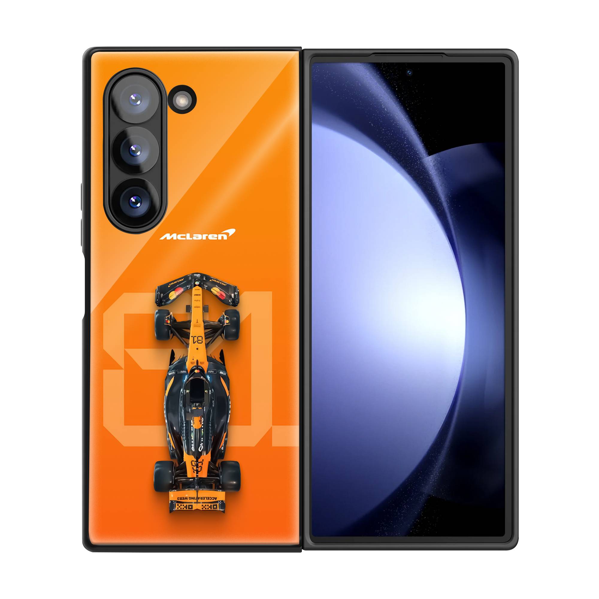 McLaren 81 Samsung Z Fold Glass Case image 2