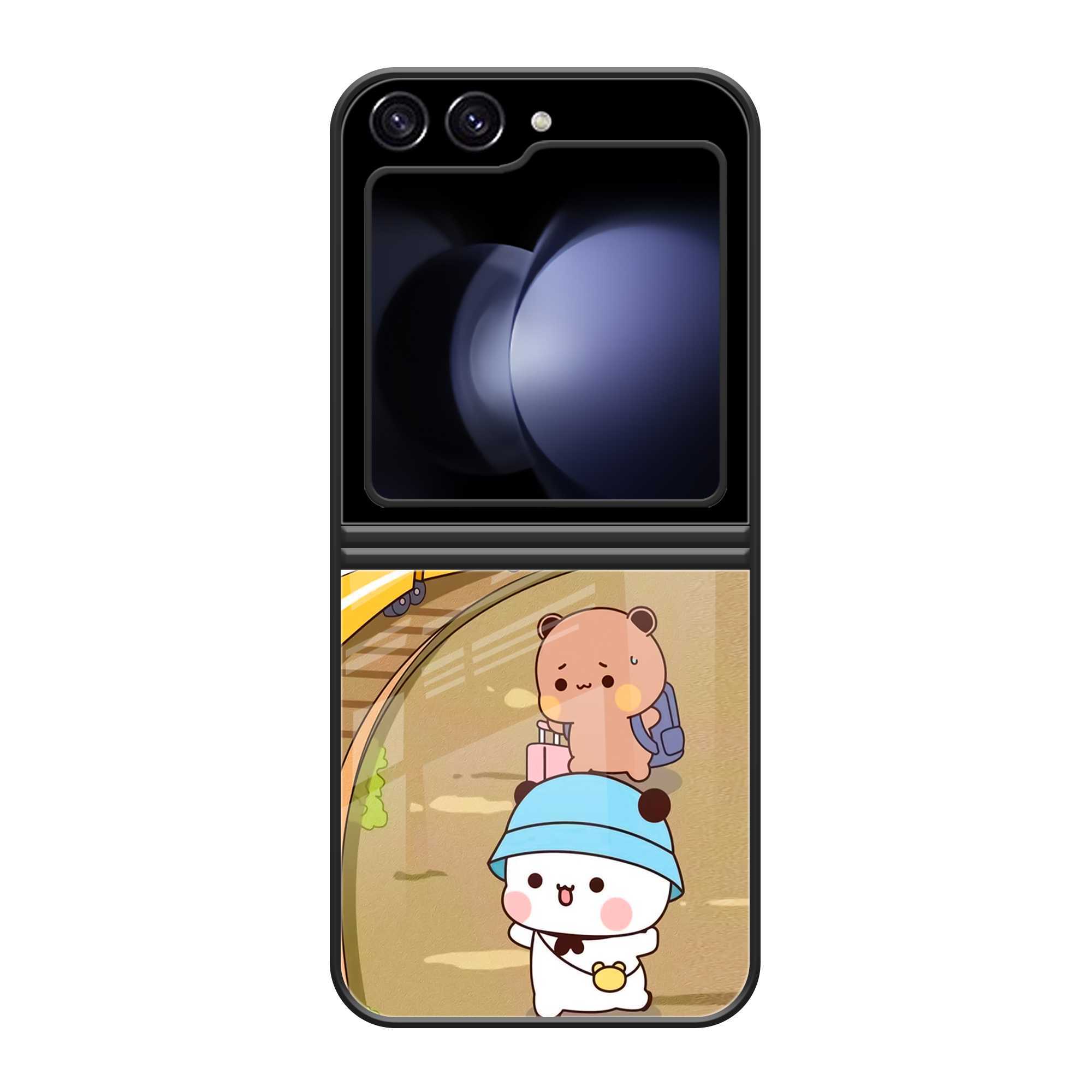 Bubu Dudu Samsung  Z Flip 5 Glass Case image 0