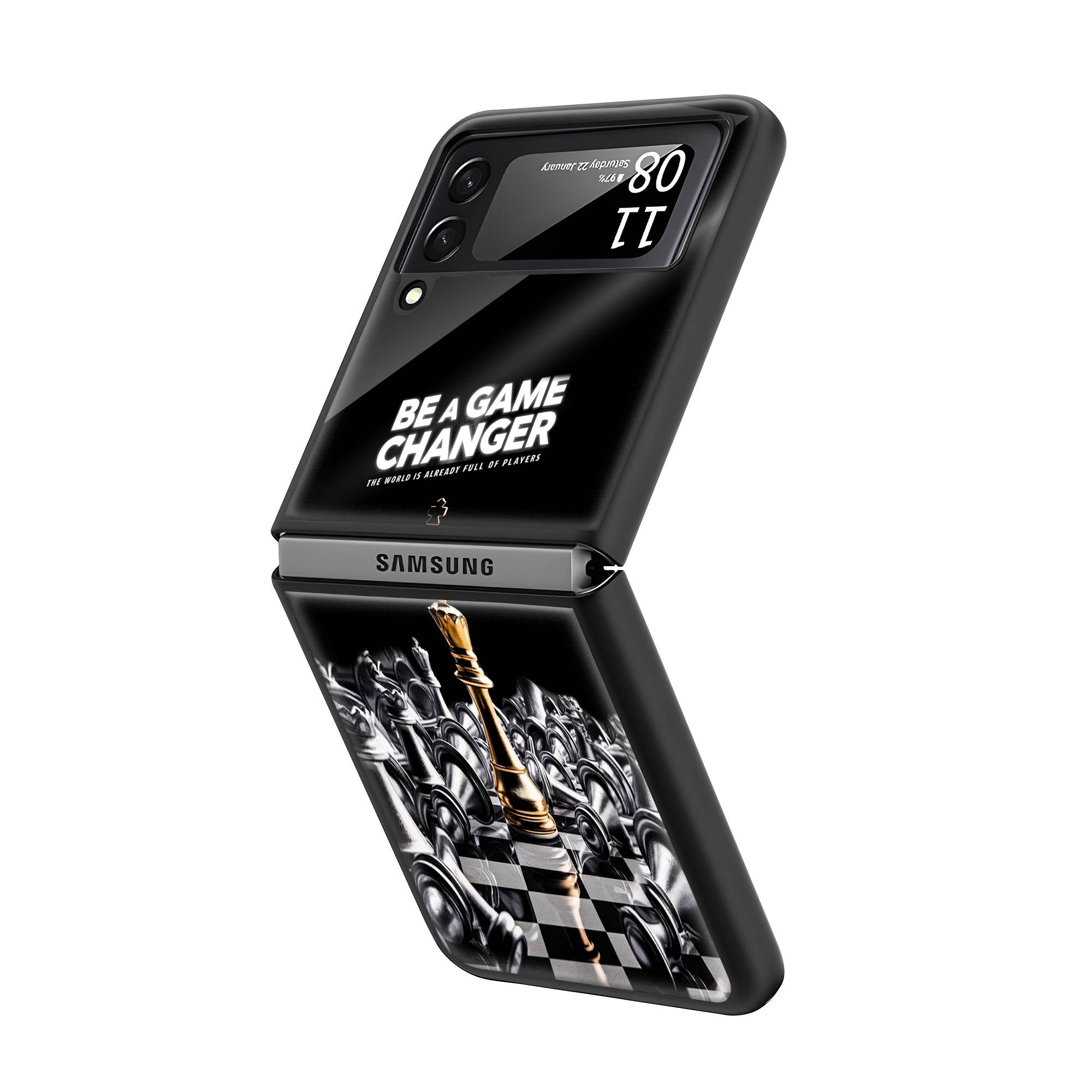 Game Changer Samsung Z Flip Glass Case image 1
