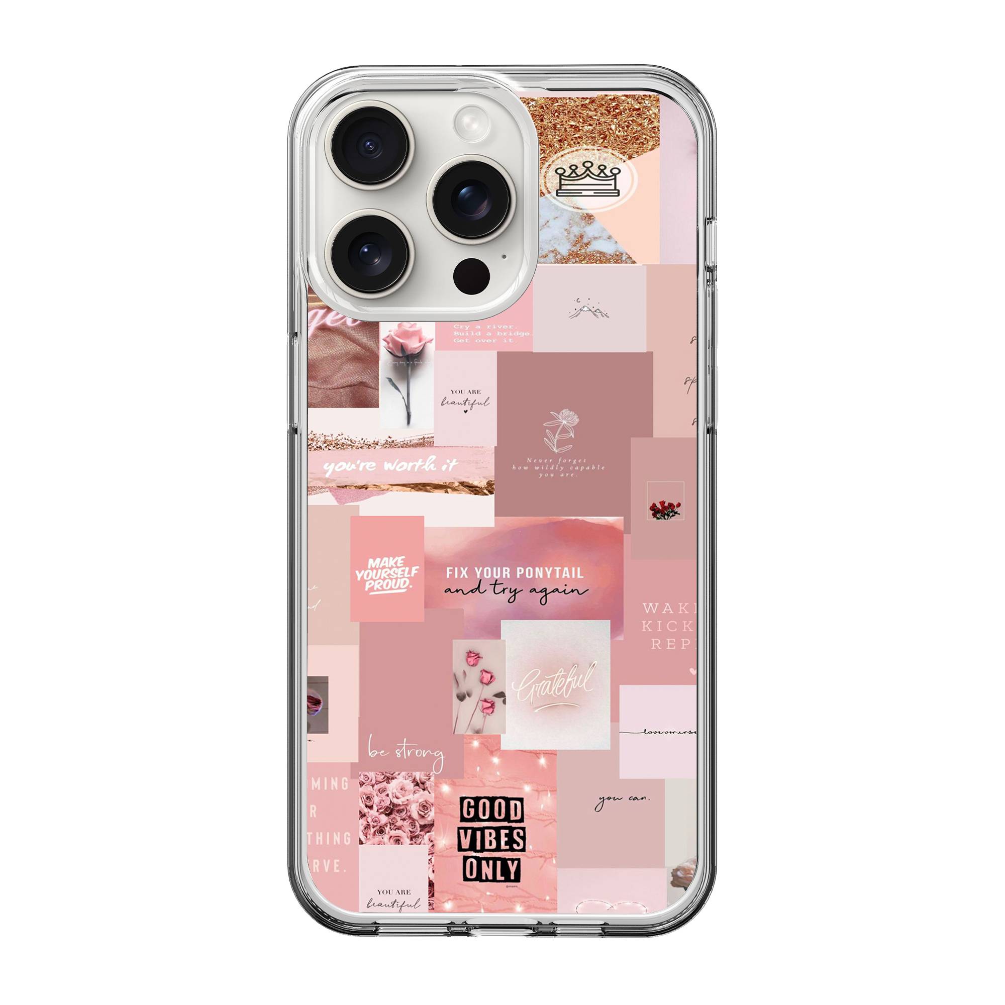 Good Vibes Clear Case image 0