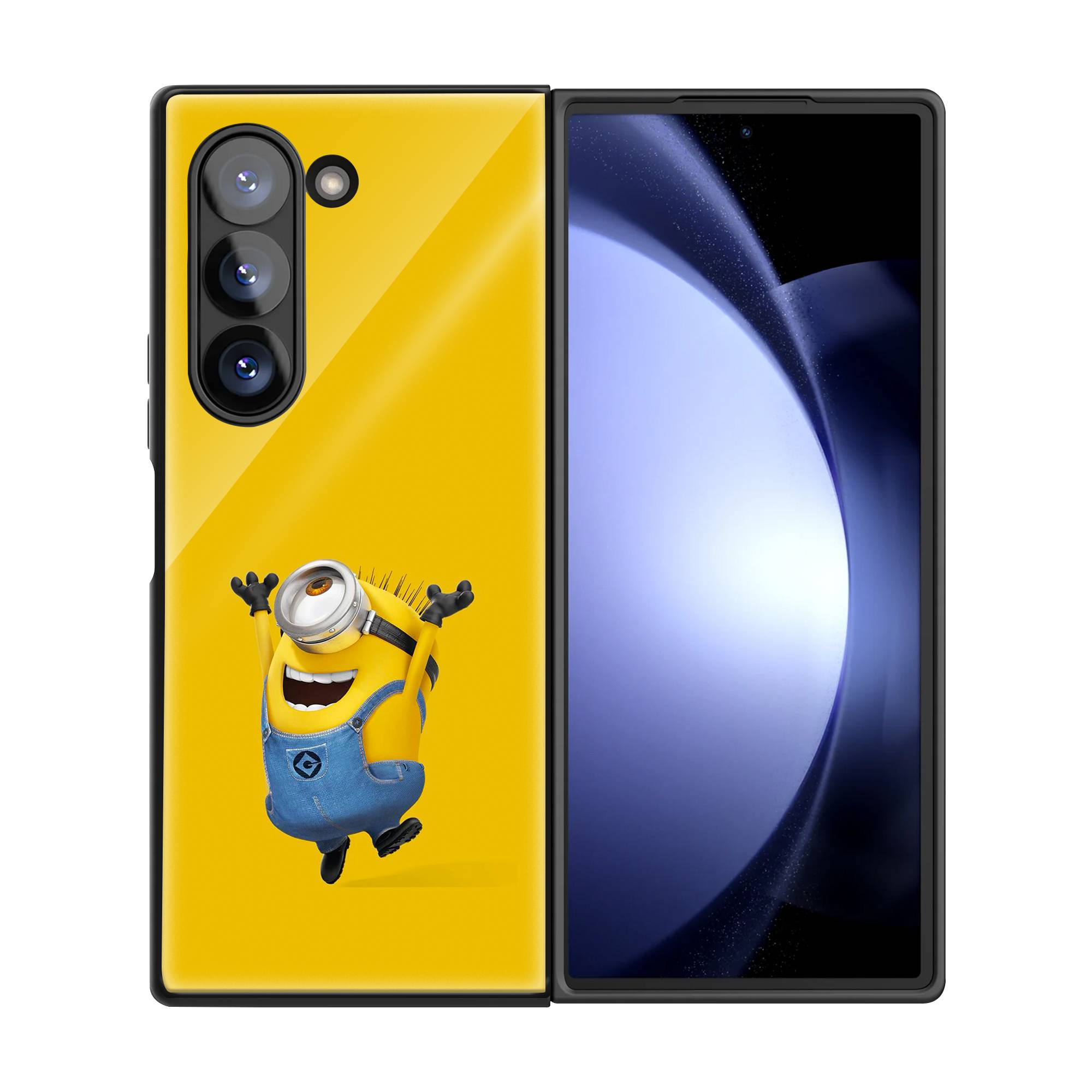Minion Samsung Z Fold Glass Case image 2
