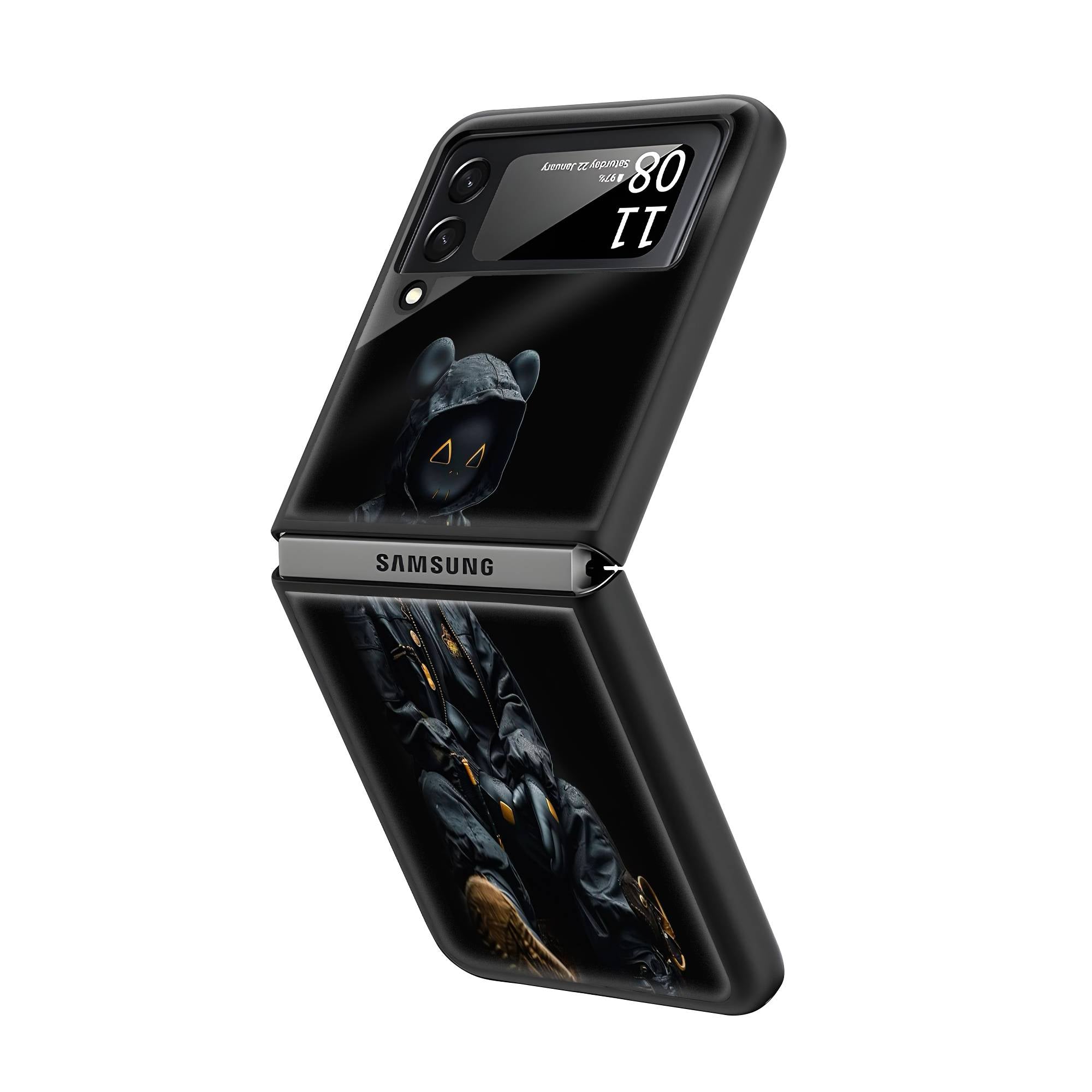 Small Boy Samsung Z Flip Glass Case image 1