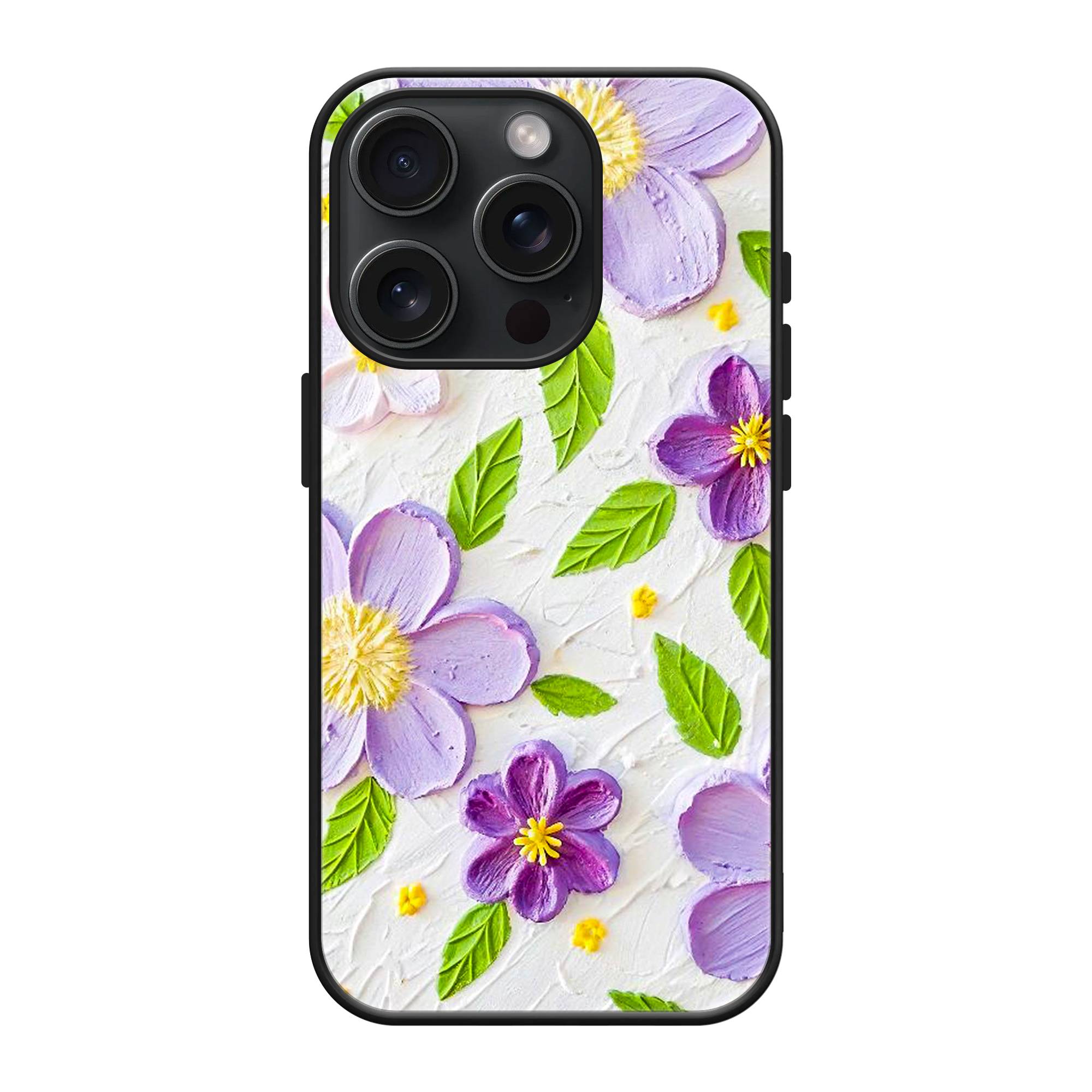 Sculpted Petals Glass Case image 0