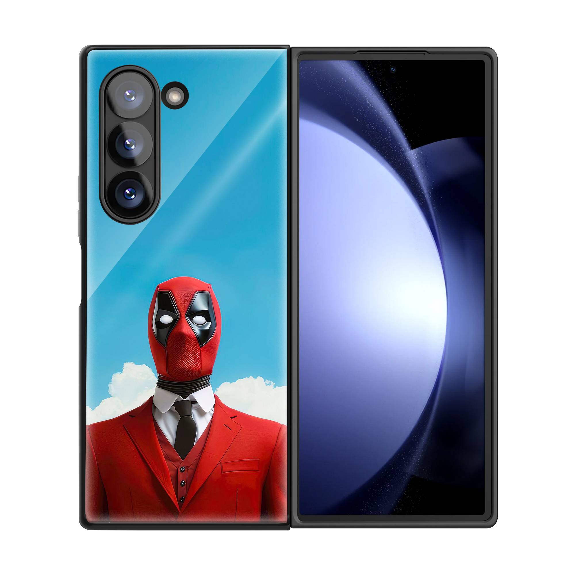 Gentleman Samsung Z Fold Glass Case image 2