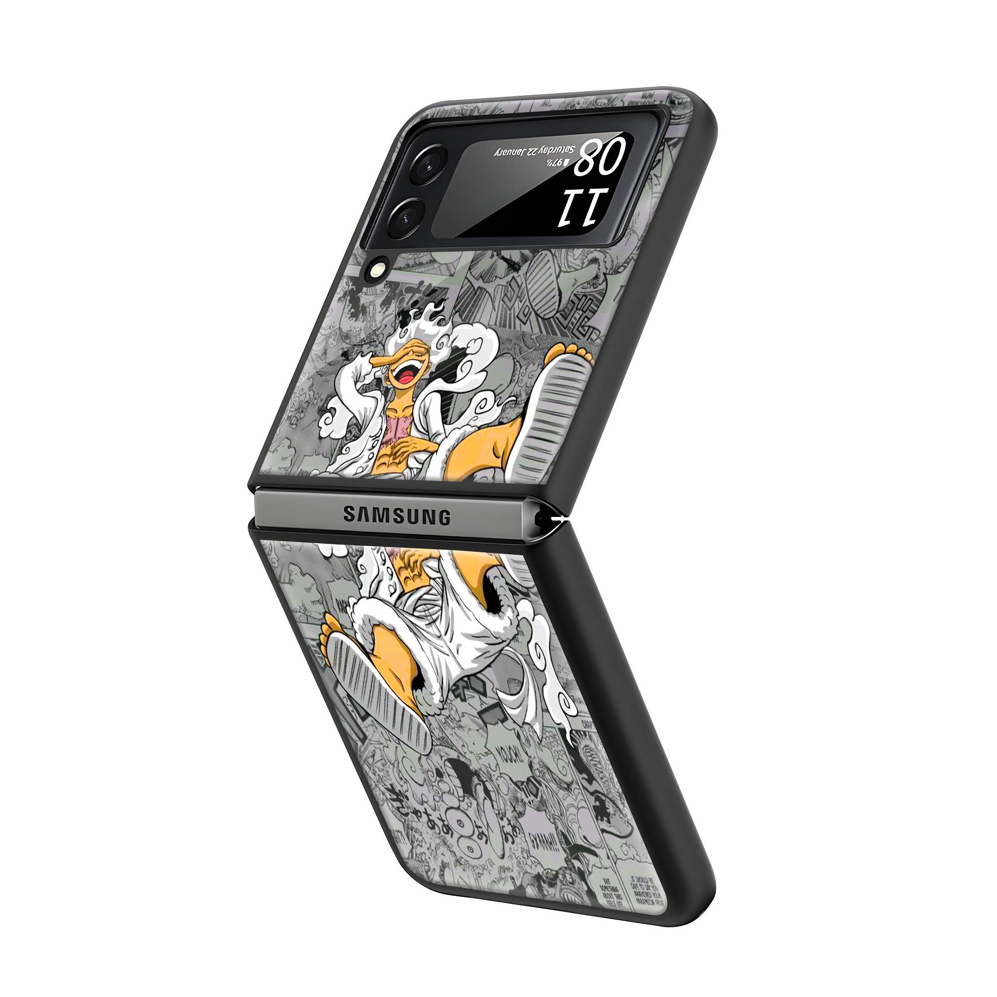 Joyboy Samsung Z Flip Glass Case image 1