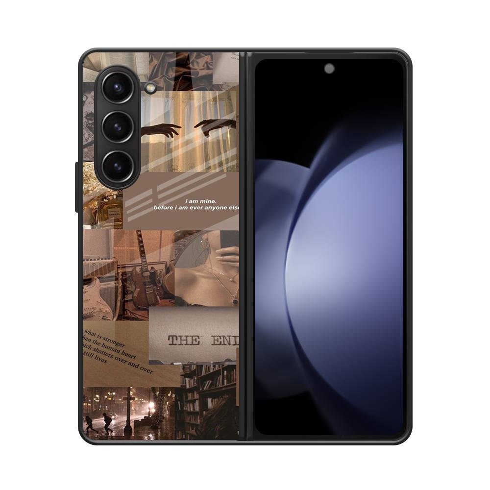 Addicted Samsung Z Fold 5 Glass Case image 0