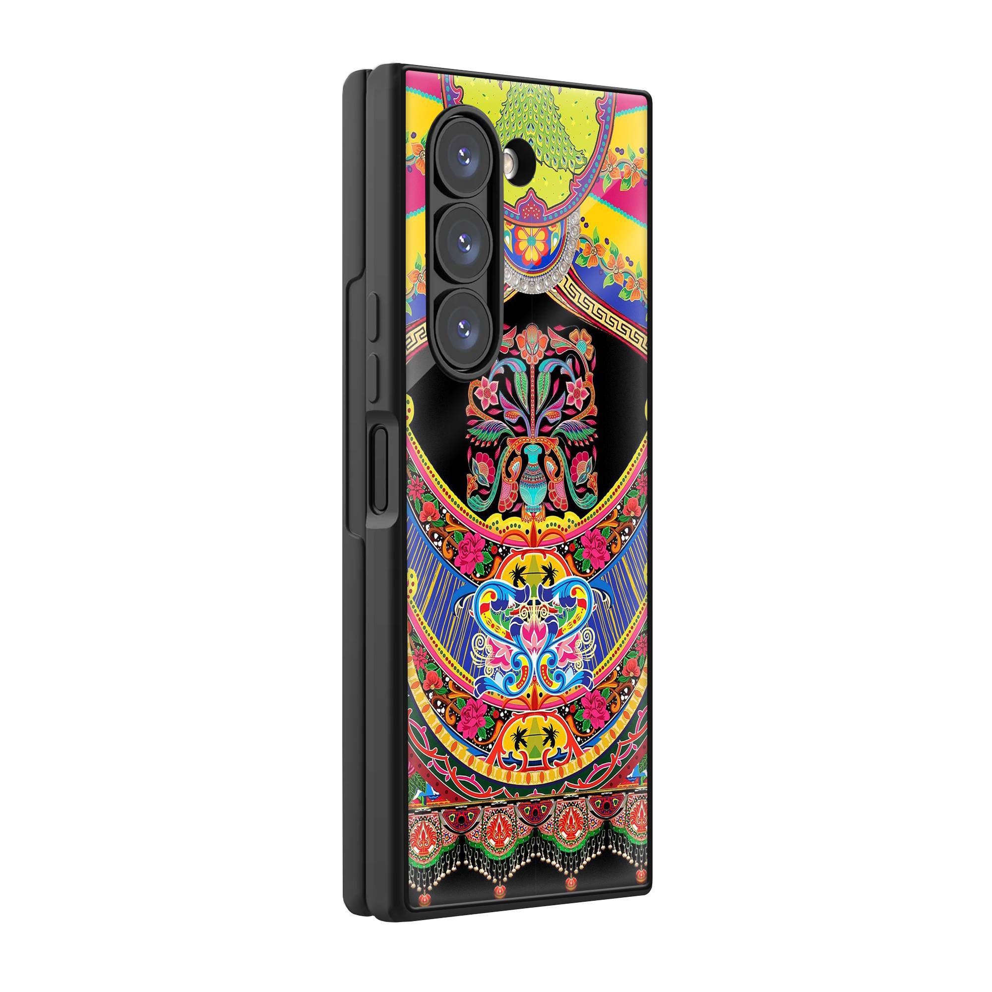 Truck Art Samsung Z Fold Glass Case image 0