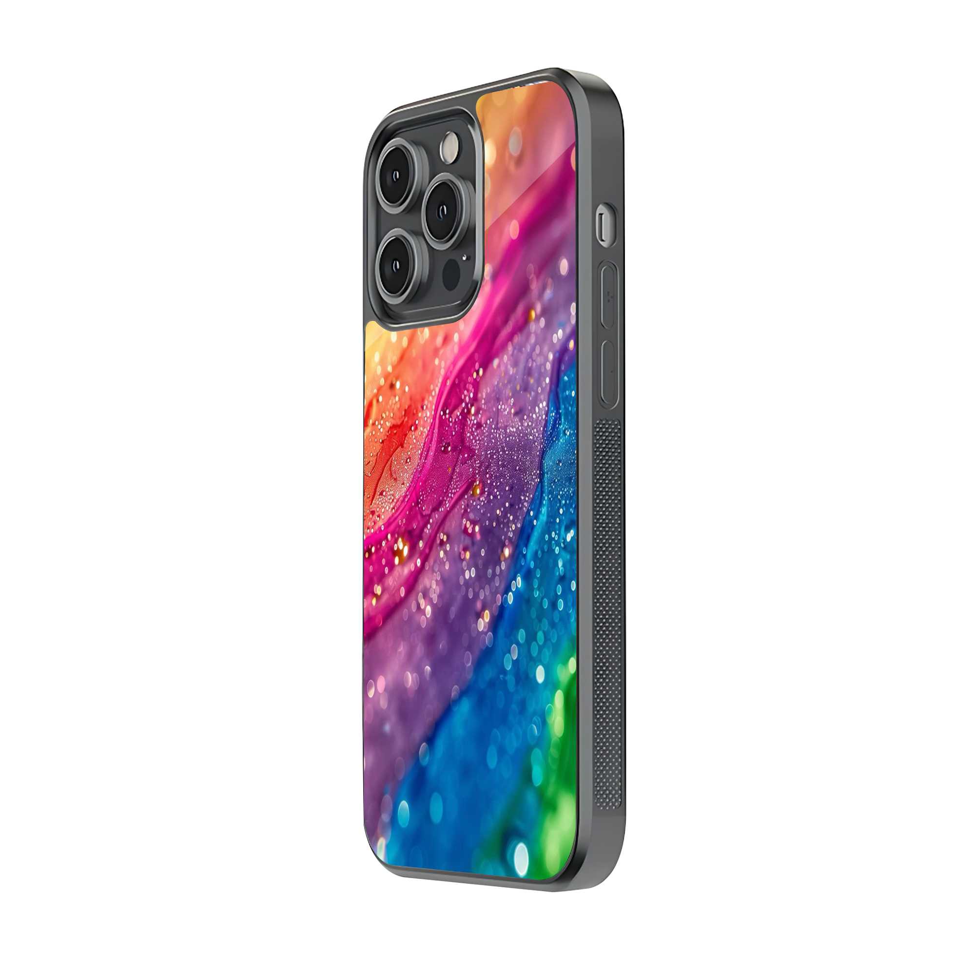Bright Rainbow Glass Case image 1