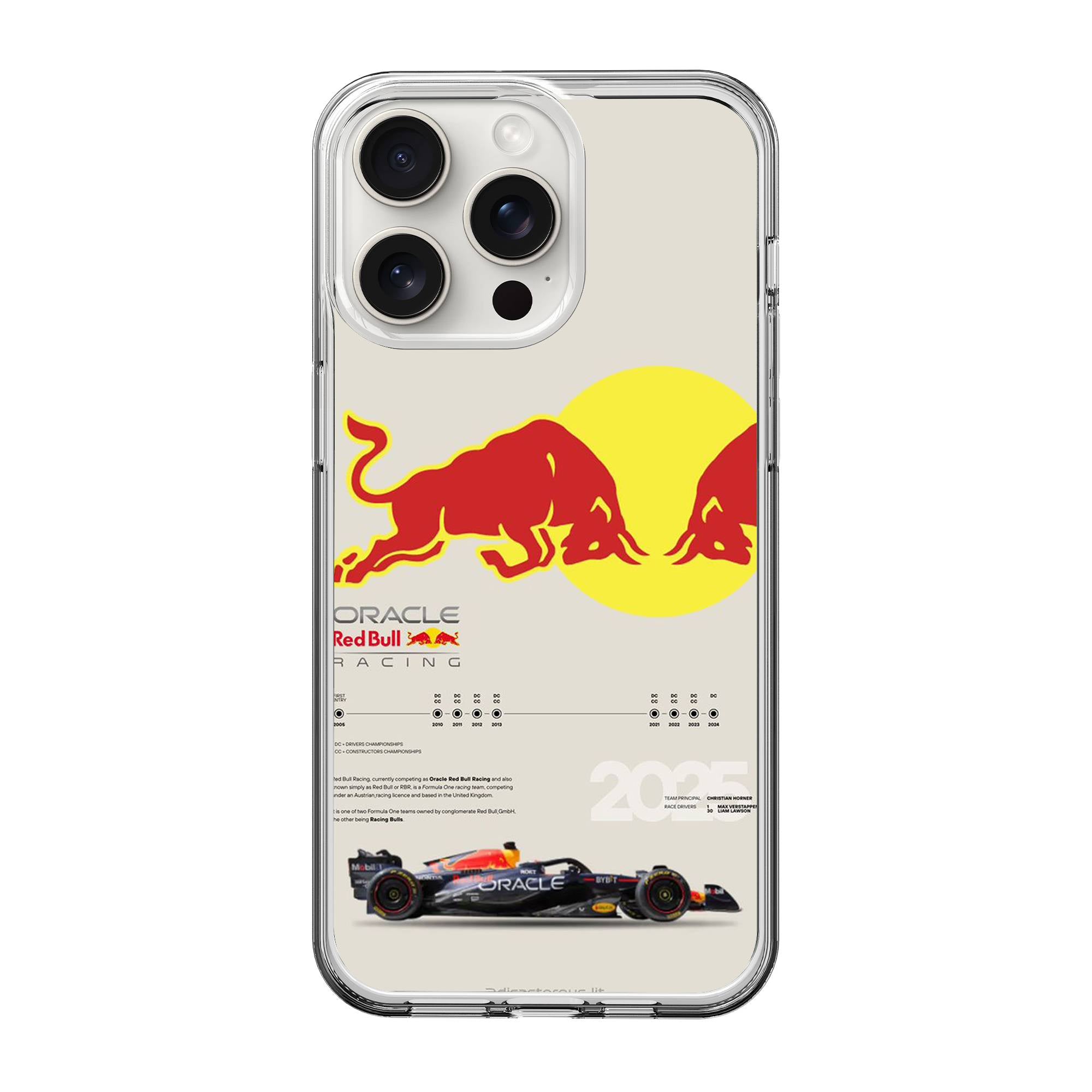 Racing Bulls Clear Case image 0