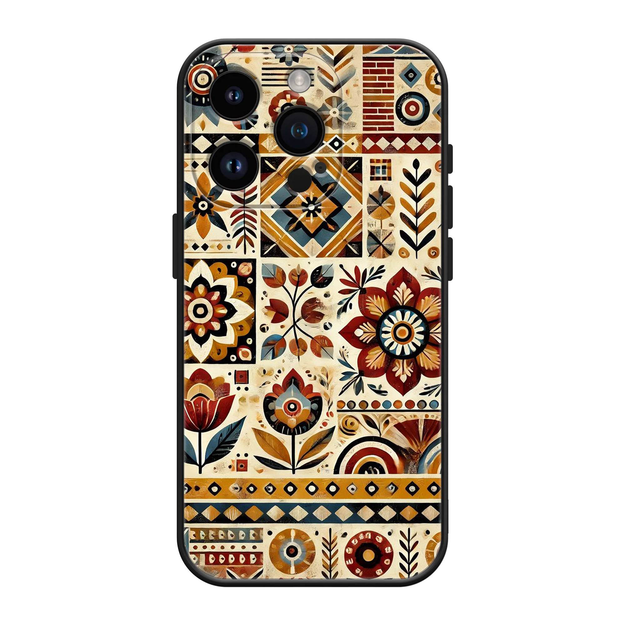 Patchwork Silicone Case image 0