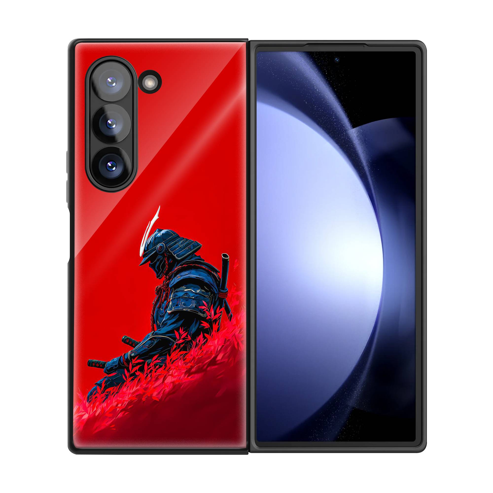 Silent Warrior Samsung Z Fold Glass Case image 2