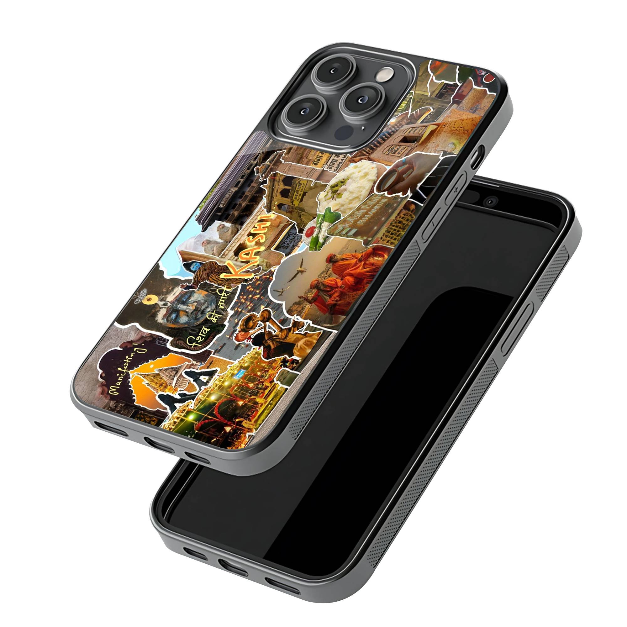 Varanasi Nagari Glass Case image 2