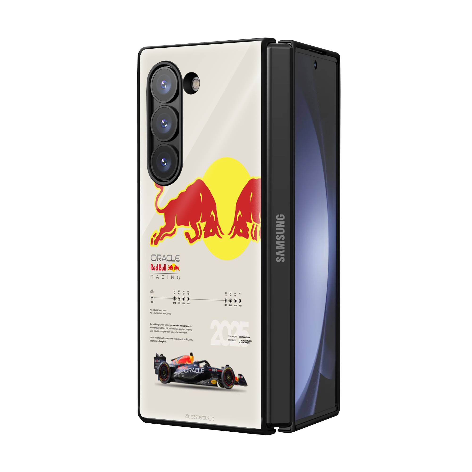 Racing Bulls Samsung Z Fold Glass Case image 1