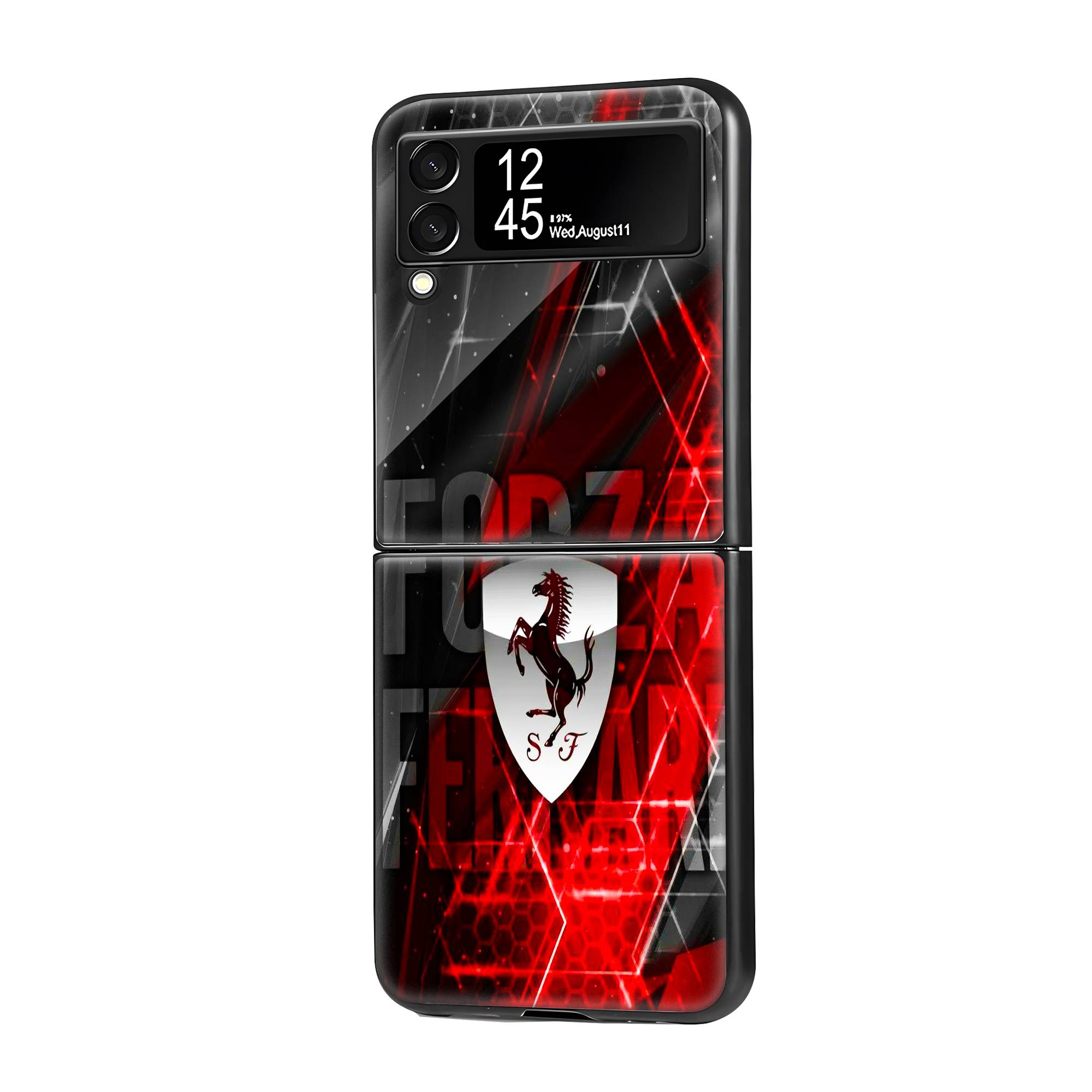 Forza Ferrari Samsung Z Flip Glass Case image 0