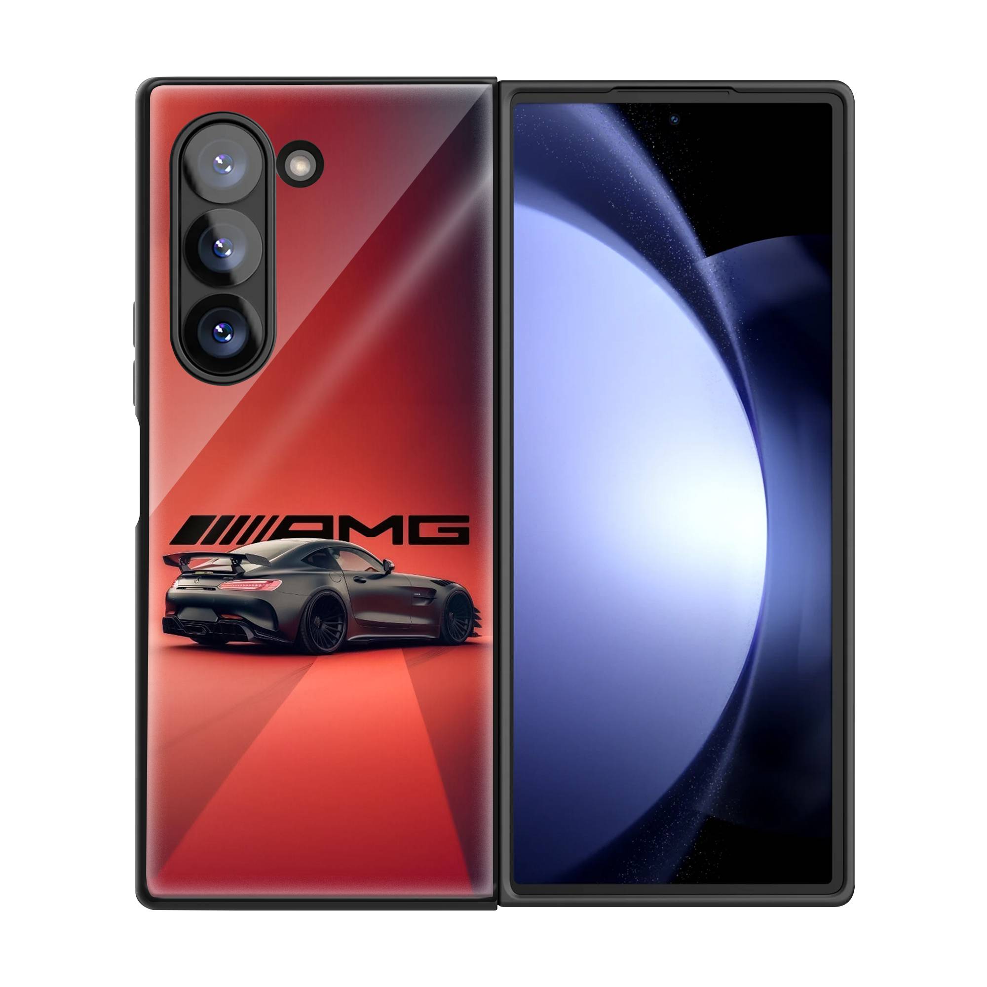 Mercedes Samsung Z Fold Glass Case image 2